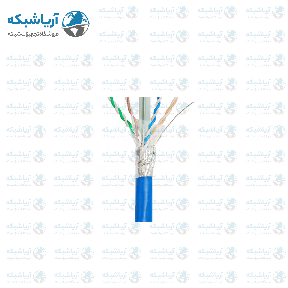خرید کابل شبکه لگراند Cat6 FTP روکش LSZH حلقه 500 مدل 032756